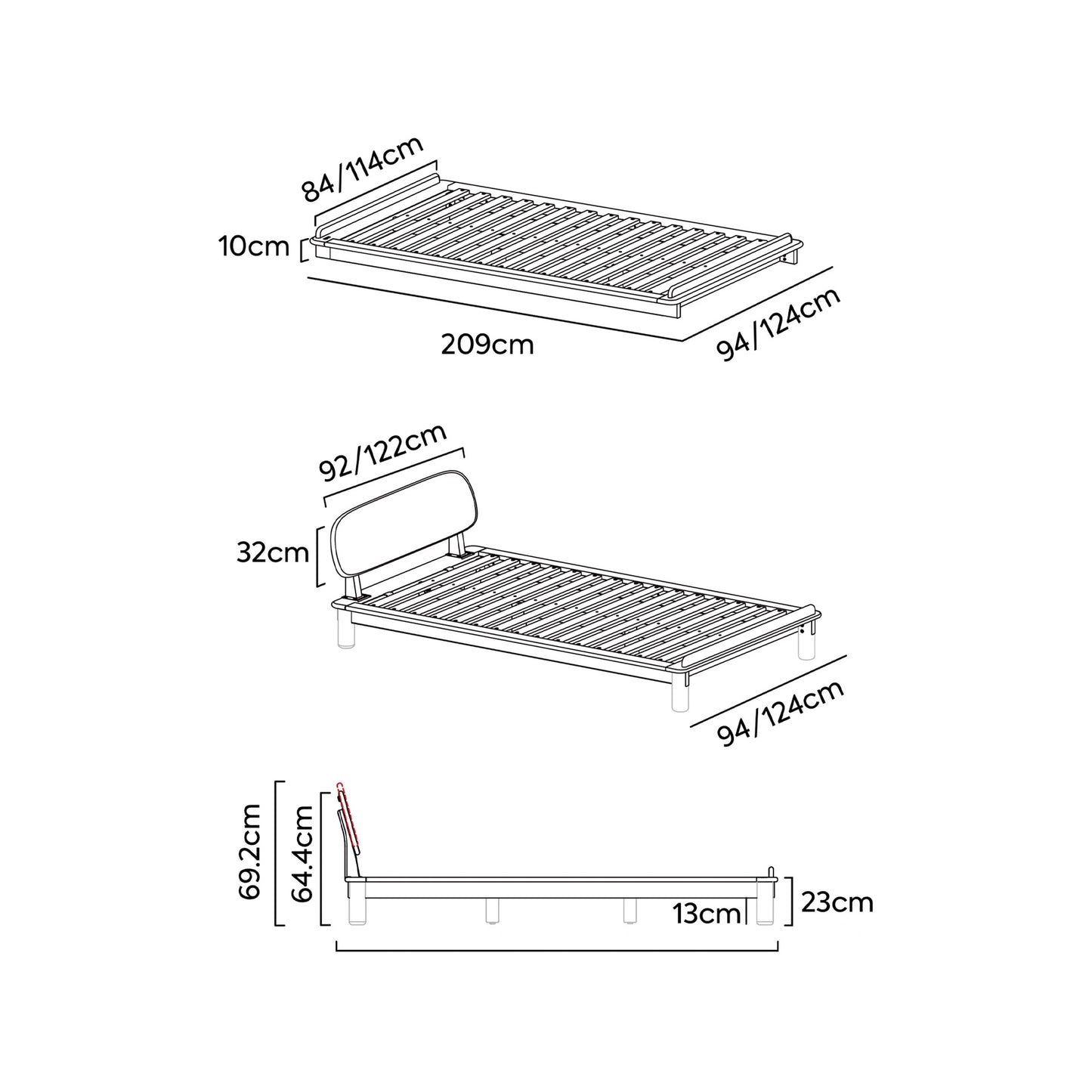 Building Blocks Montessori Bed