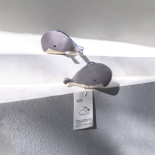 Eco Whale Keychain