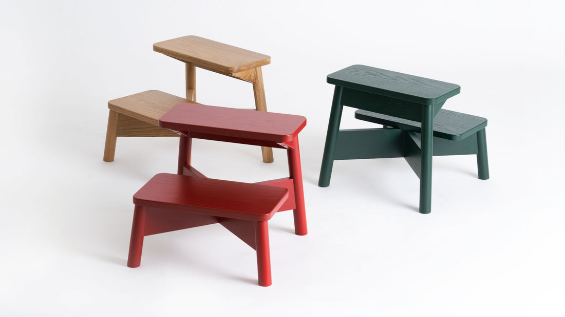 Little X Step Stool by MSDS Studio