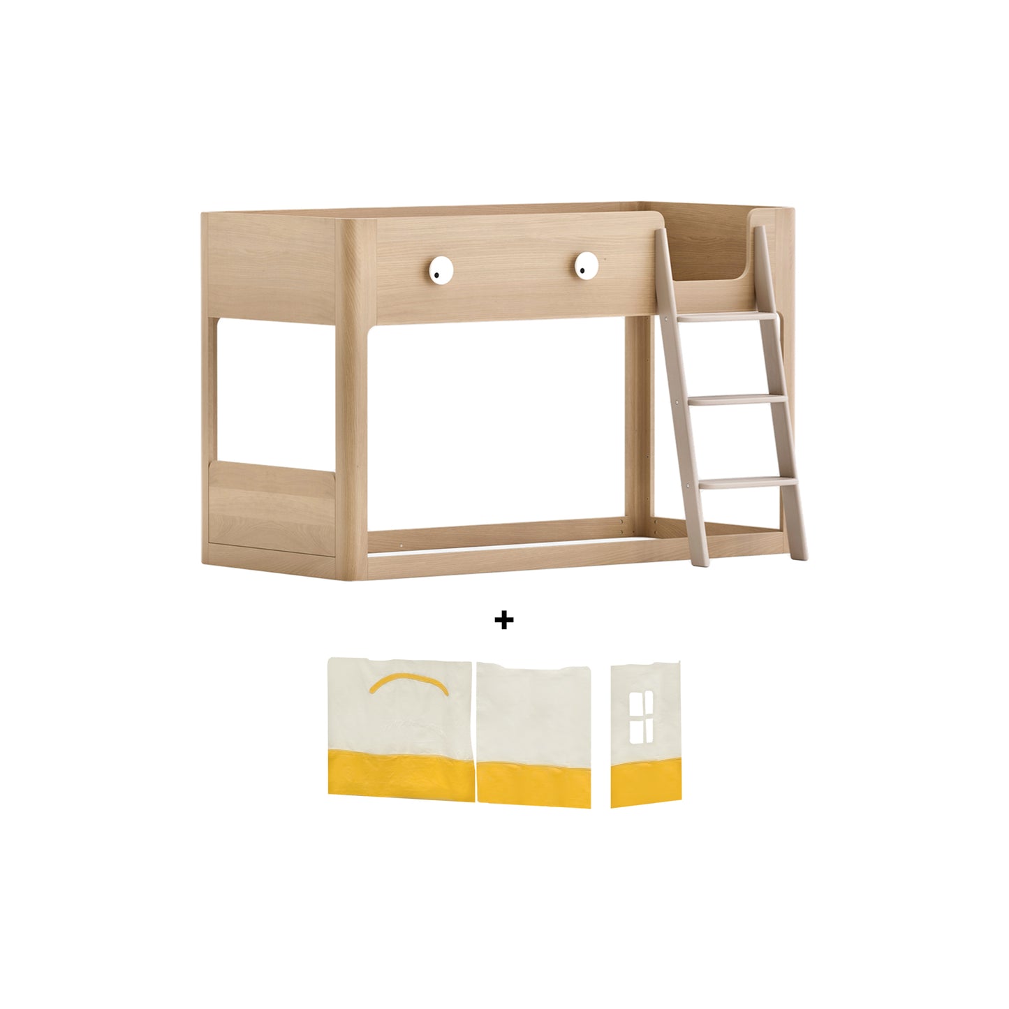 Big Eyes Reversible Low Loft Bed