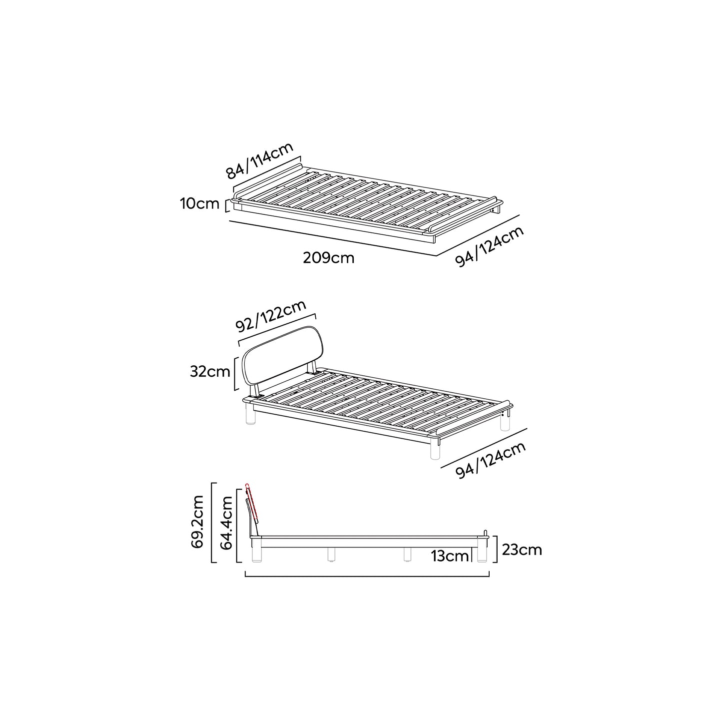 Building Blocks Montessori Bed