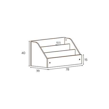 Cube Montessori Display Bookshelf