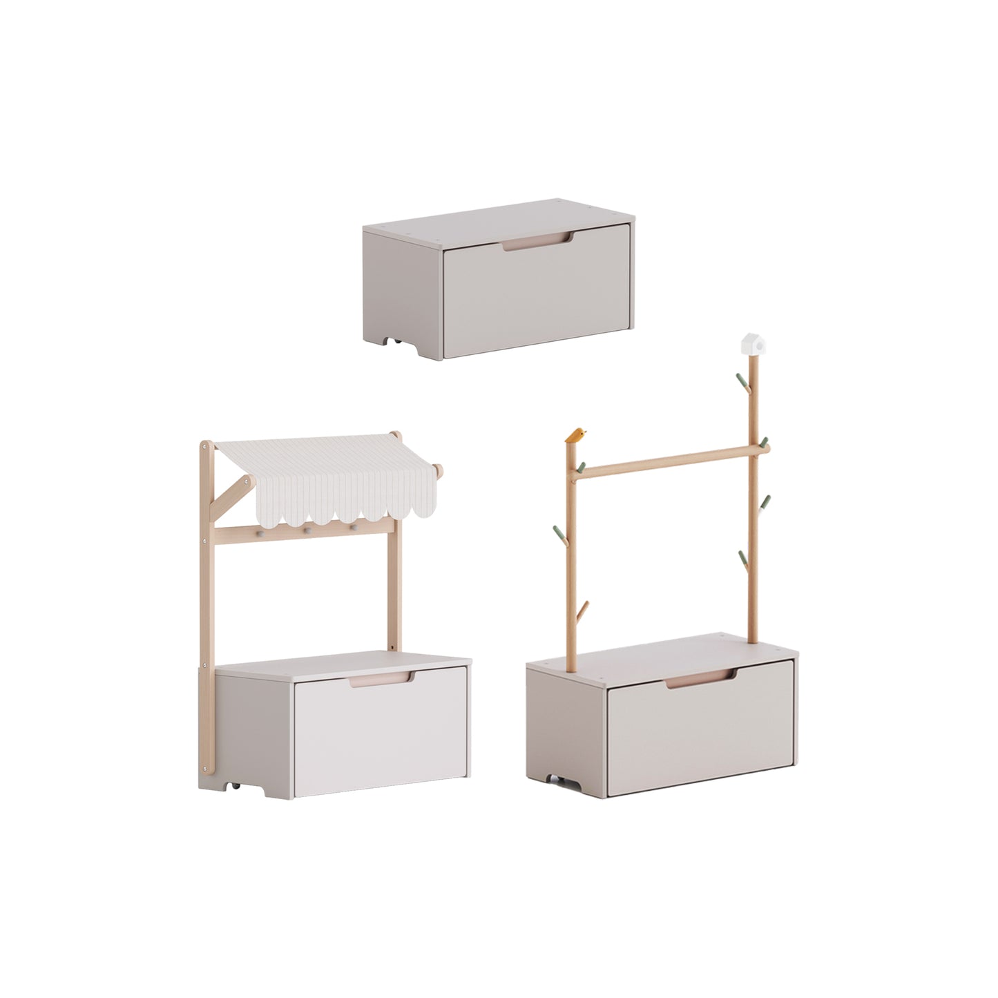 Cube Montessori Drawer Cabinet