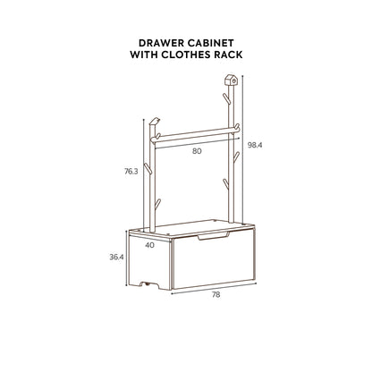 Cube Montessori Drawer Cabinet