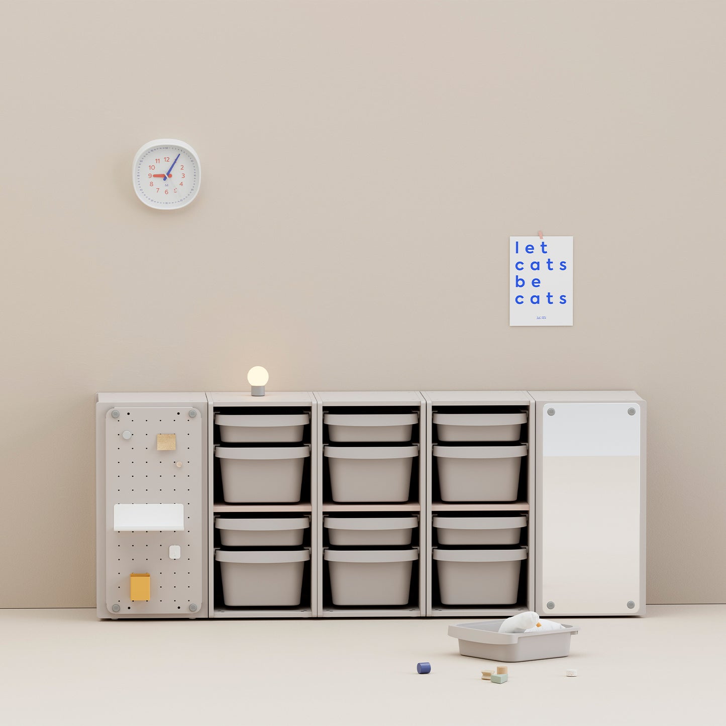 Cube Montessori Flex Cabinet