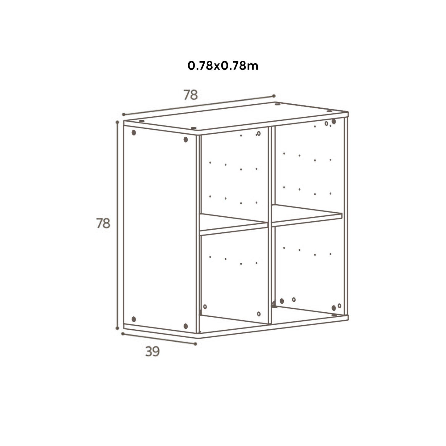 Cube Montessori Max Cabinet