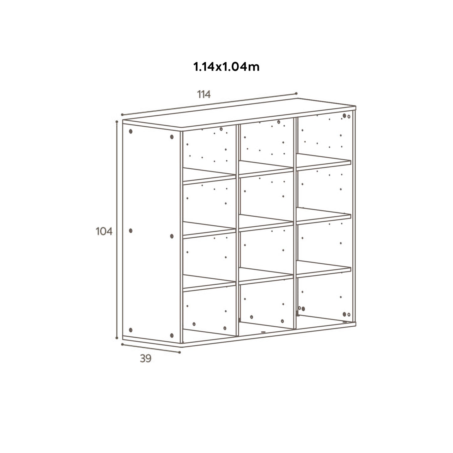 Cube Montessori Max Cabinet