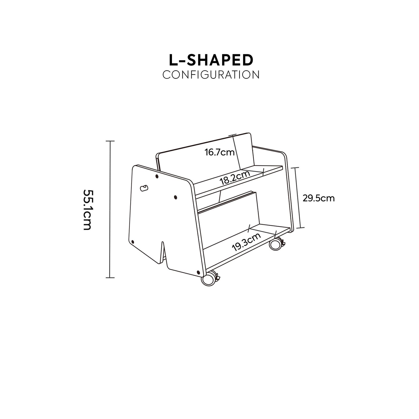 Little Pants Mobile Bookshelf