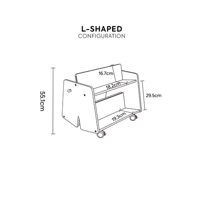 Little Pants Mobile Bookshelf