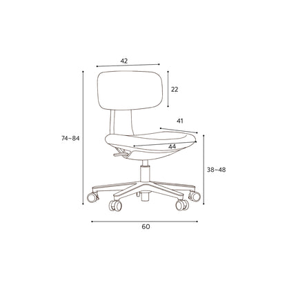 Lock Study Adjustable Chair