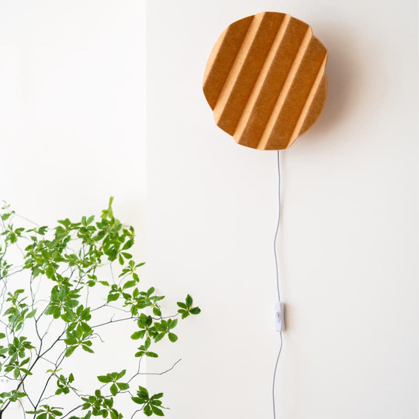 Solar Eclipse Felt Wall Lamp