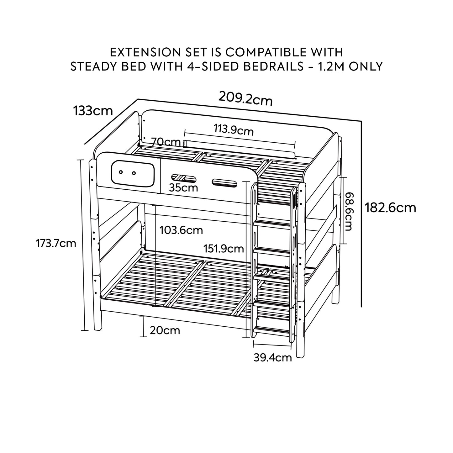 Steady Bed Extensions