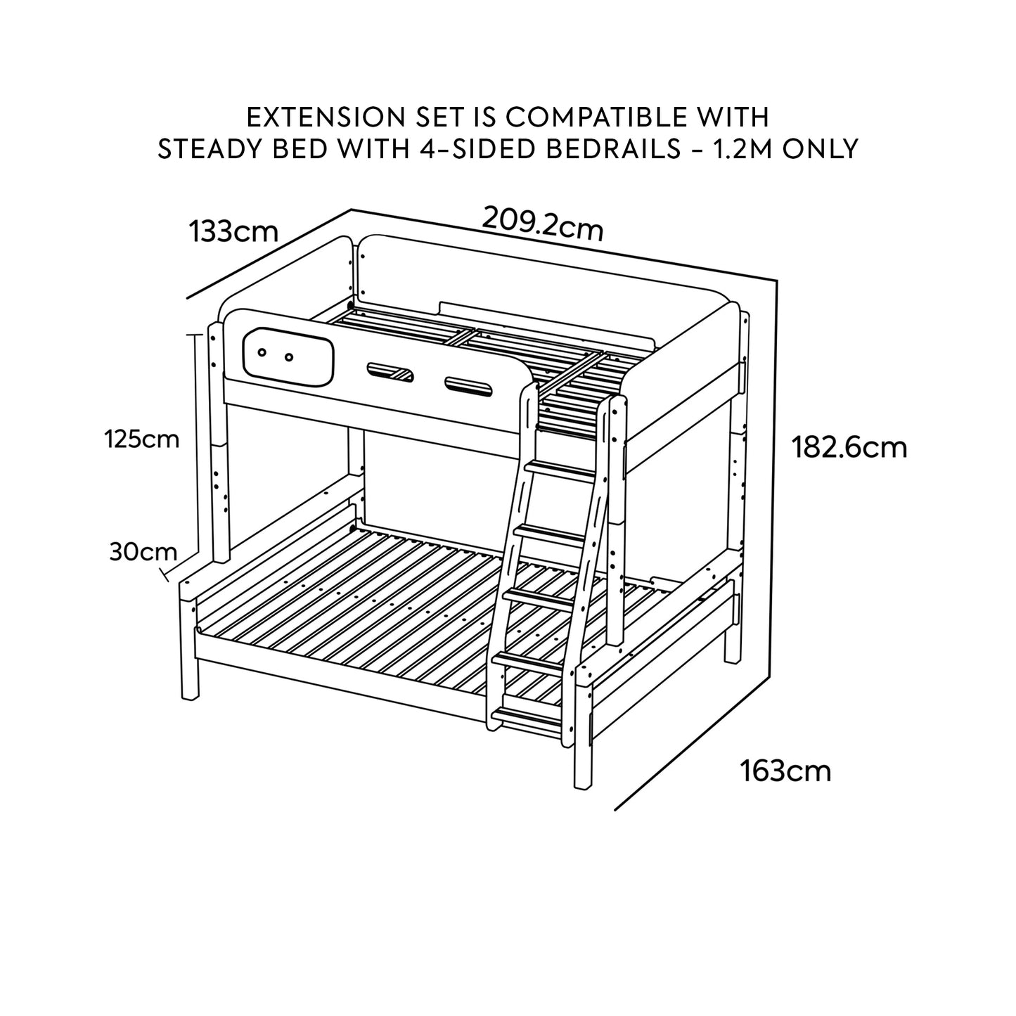 Steady Bed Extensions