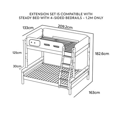 Steady Bed Extensions