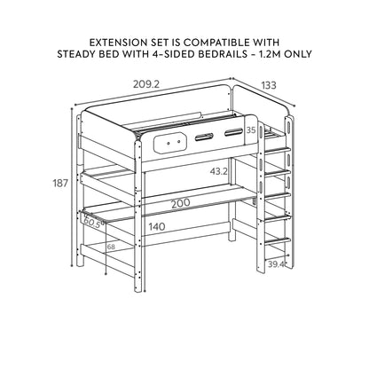 Steady Bed Extensions