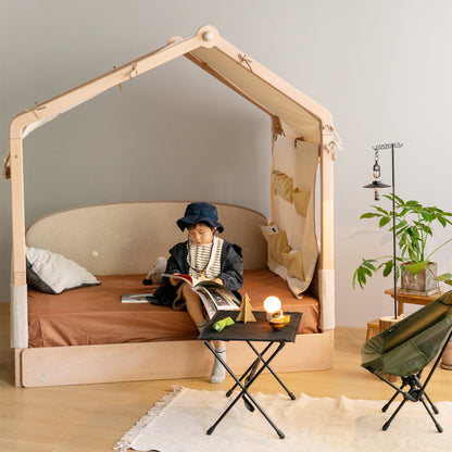 Wild Tent House Convertible Montessori Floor Bed