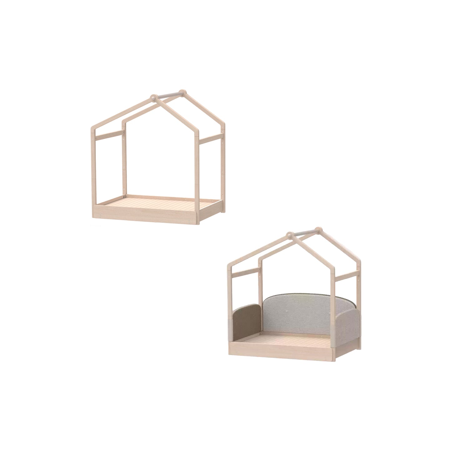 Wild Tent House Convertible Montessori Floor Bed